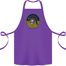 Ukraine Bodybuilding Flag Gym Training Spartan Cotton Apron 100% Organic Purple