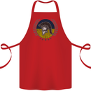 Ukraine Bodybuilding Flag Gym Training Spartan Cotton Apron 100% Organic Red