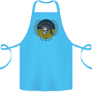 Ukraine Bodybuilding Flag Gym Training Spartan Cotton Apron 100% Organic Turquoise