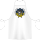 Ukraine Bodybuilding Flag Gym Training Spartan Cotton Apron 100% Organic White