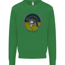 Ukraine Bodybuilding Flag Gym Training Spartan Mens Sweatshirt Jumper Irish Green