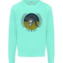 Ukraine Bodybuilding Flag Gym Training Spartan Mens Sweatshirt Jumper Peppermint
