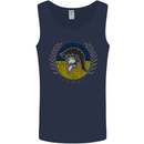 Ukraine Bodybuilding Flag Gym Training Spartan Mens Vest Tank Top Navy Blue