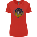 Ukraine Bodybuilding Flag Gym Training Spartan Womens Wider Cut T-Shirt Red