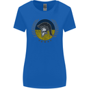 Ukraine Bodybuilding Flag Gym Training Spartan Womens Wider Cut T-Shirt Royal Blue