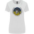 Ukraine Bodybuilding Flag Gym Training Spartan Womens Wider Cut T-Shirt White