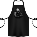 Underwater Welder Scuba Diving Diver Cotton Apron 100% Organic Black