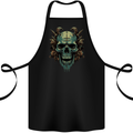 Underworld Devil Skull Demon Satan Cotton Apron 100% Organic Black