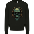Underworld Devil Skull Demon Satan Mens Sweatshirt Jumper Black