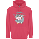 Unicorn Birthday Princess 4th 5th 6th 7th 8th Childrens Kids Hoodie Heliconia