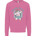 Unicorn Birthday Princess 4th 5th 6th 7th 8th Mens Sweatshirt Jumper Azalea