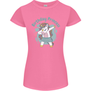 Unicorn Birthday Princess 4th 5th 6th 7th 8th Womens Petite Cut T-Shirt Azalea