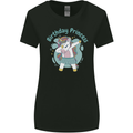 Unicorn Birthday Princess 4th 5th 6th 7th 8th Womens Wider Cut T-Shirt Black