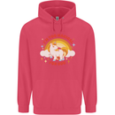 Unicorn Im Too Magical For You Childrens Kids Hoodie Heliconia