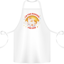 Unicorn Im Too Magical For You Cotton Apron 100% Organic White