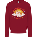 Unicorn Im Too Magical For You Kids Sweatshirt Jumper Red