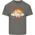 Unicorn Im Too Magical For You Kids T-Shirt Childrens Charcoal