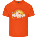 Unicorn Im Too Magical For You Kids T-Shirt Childrens Orange