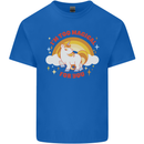 Unicorn Im Too Magical For You Kids T-Shirt Childrens Royal Blue