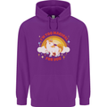 Unicorn Im Too Magical For You Mens 80% Cotton Hoodie Purple