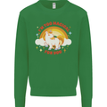 Unicorn Im Too Magical For You Mens Sweatshirt Jumper Irish Green