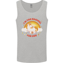Unicorn Im Too Magical For You Mens Vest Tank Top Sports Grey
