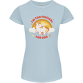 Unicorn Im Too Magical For You Womens Petite Cut T-Shirt Light Blue