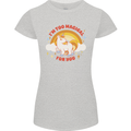 Unicorn Im Too Magical For You Womens Petite Cut T-Shirt Sports Grey