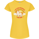Unicorn Im Too Magical For You Womens Petite Cut T-Shirt Yellow