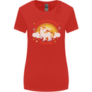 Unicorn Im Too Magical For You Womens Wider Cut T-Shirt Red