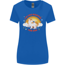 Unicorn Im Too Magical For You Womens Wider Cut T-Shirt Royal Blue