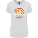 Unicorn Im Too Magical For You Womens Wider Cut T-Shirt White
