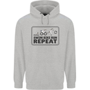 Unicorn Triathlon Running Swimming Cycling Childrens Kids Hoodie Sports Grey