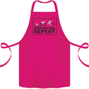 Unicorn Triathlon Running Swimming Cycling Cotton Apron 100% Organic Pink