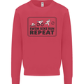 Unicorn Triathlon Running Swimming Cycling Kids Sweatshirt Jumper Heliconia