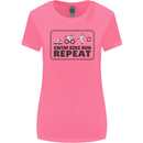 Unicorn Triathlon Running Swimming Cycling Womens Wider Cut T-Shirt Azalea