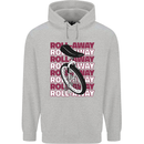 Unicycle Roll Away Childrens Kids Hoodie Sports Grey