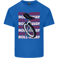 Unicycle Roll Away Kids T-Shirt Childrens Royal Blue