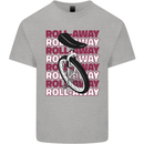 Unicycle Roll Away Kids T-Shirt Childrens Sports Grey