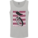 Unicycle Roll Away Mens Vest Tank Top Sports Grey