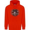 Union Jack Bodybuilding Gym Training Spartan Childrens Kids Hoodie Bright Red