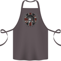 Union Jack Bodybuilding Gym Training Spartan Cotton Apron 100% Organic Dark Grey