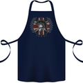 Union Jack Bodybuilding Gym Training Spartan Cotton Apron 100% Organic Navy Blue