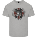 Union Jack Bodybuilding Gym Training Spartan Mens Cotton T-Shirt Tee Top Sports Grey