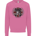 Union Jack Bodybuilding Gym Training Spartan Mens Sweatshirt Jumper Azalea