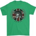 Union Jack Bodybuilding Gym Training Spartan Mens T-Shirt 100% Cotton Irish Green