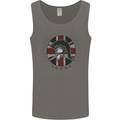 Union Jack Bodybuilding Gym Training Spartan Mens Vest Tank Top Charcoal