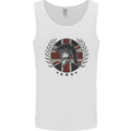 Union Jack Bodybuilding Gym Training Spartan Mens Vest Tank Top White