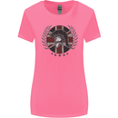 Union Jack Bodybuilding Gym Training Spartan Womens Wider Cut T-Shirt Azalea