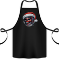 Union Jack Christmas Biker Skull British Flag Cotton Apron 100% Organic Black